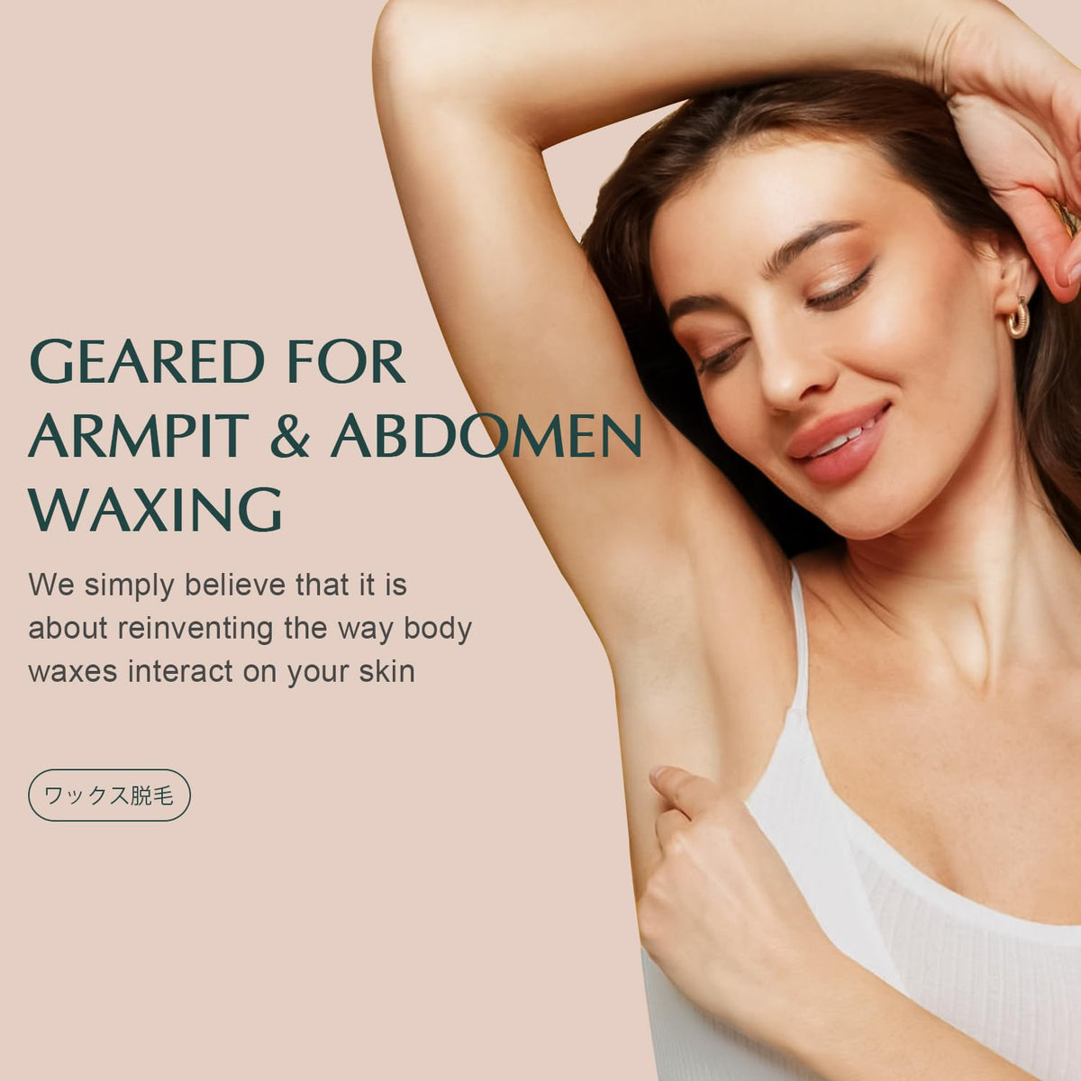 KOTAMU Jasmine hard wax beads designed for coarse hair removal