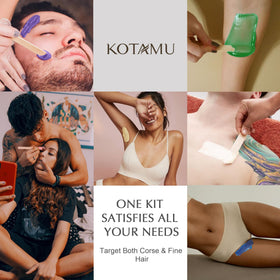 KOTAMU wooden sticks for clean, even wax application