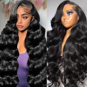 KOTTN 30in 13x6 lace-front wig with natural scalp illusion for seamless daily wear.