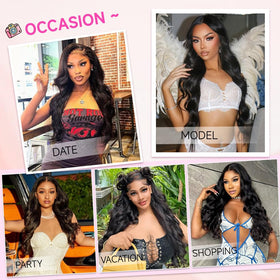 KOTTN tiny-knots wig creates realistic density and natural hairline appearance.