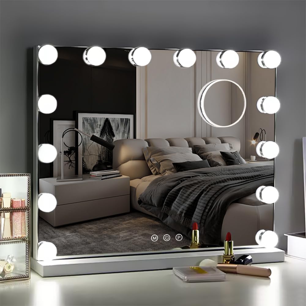 Kottova vanity mirror in a bedroom setup demonstrating style