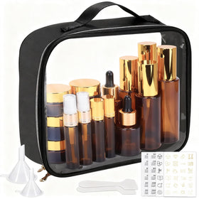 KOUWICH 20ml essential oil bottle compact travel fragrance storage
