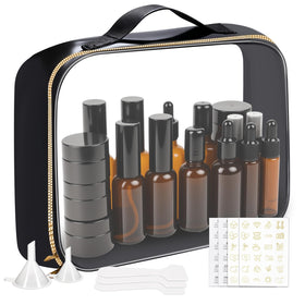 KOUWICH leak-proof travel bottles protect liquids during flights.