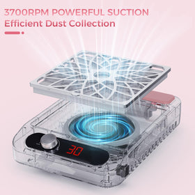 Kouzitop built-in cooling system maintains steady airflow during long sessions
