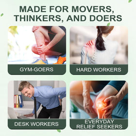KOVGOCY NMD ointment used on knee for versatile use