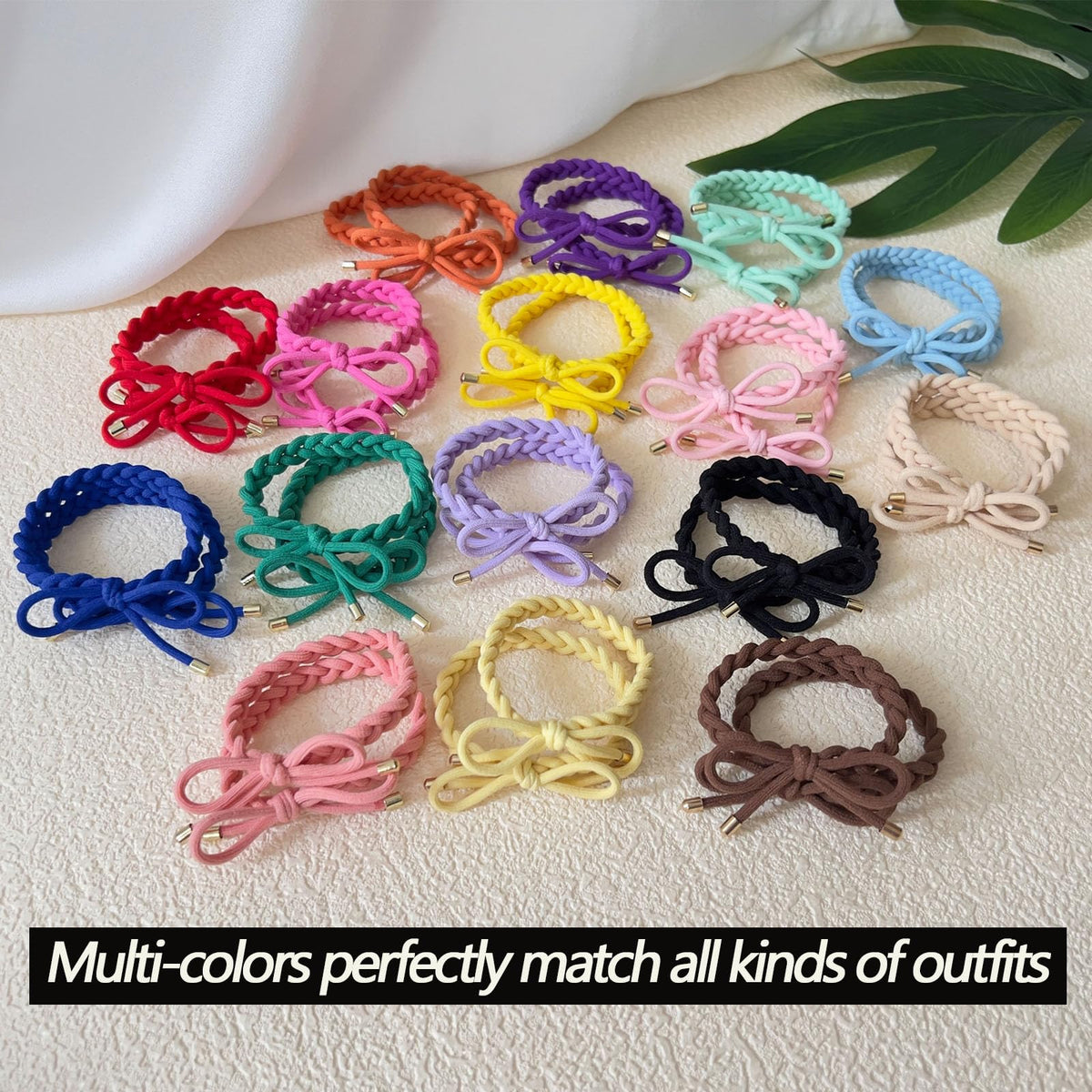 KOVOLITU no-damage ponytail holders designed to minimize hair pulling.