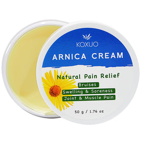 KOXUO Arnica Cream packaging ready for daily use and skincare