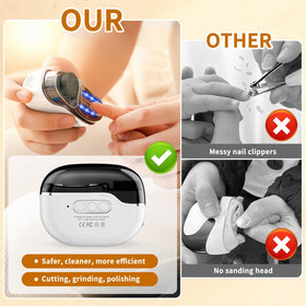 KOYIOOUADO three trimming speeds tackle soft or thick nails with ease