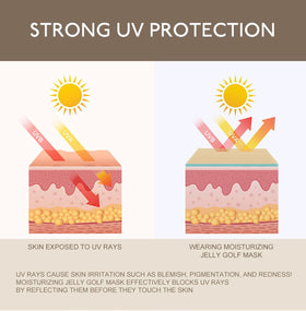 Koyzixm patch shields you from wind and dust during outdoor sports.