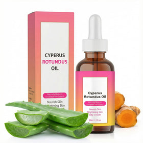 KPEBN Cyperus Rotundus Oil bottle for gentle, skin-soothing body care.