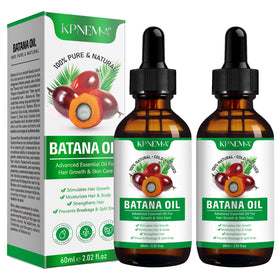 KPNEMA Batana oil bottle pour for smooth hair preparation and shine