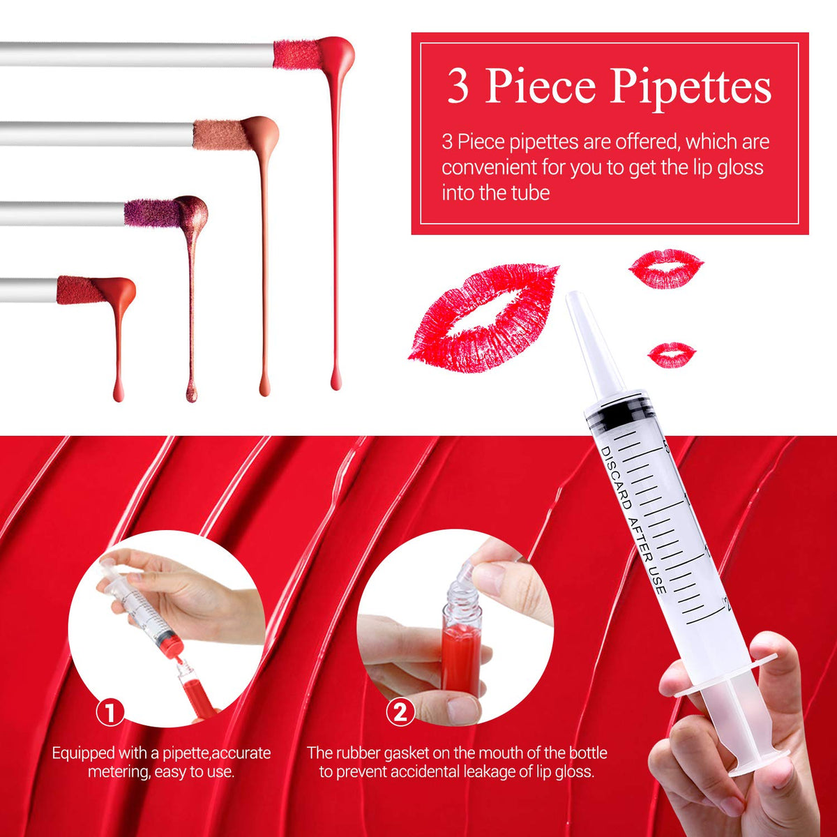 KPX brush-tip applicator included for precise lip application.