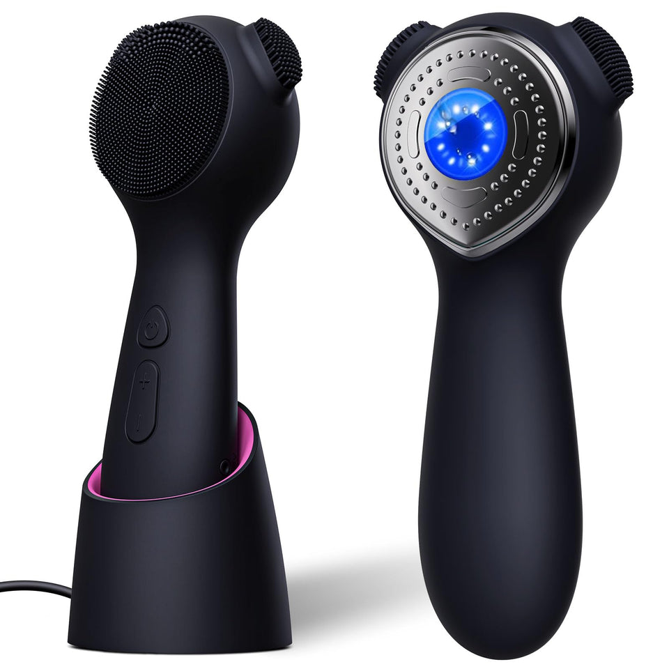 Kpyphm silicone face scrubber main unit provides gentle, thorough cleansing for all skin types.