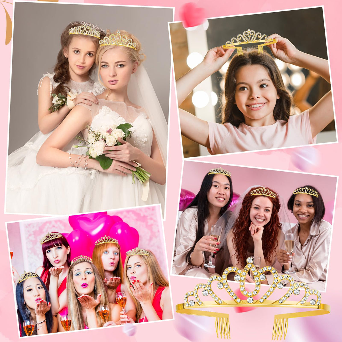 KQYSLXG daily wear headband accessory for a touch of brilliance.