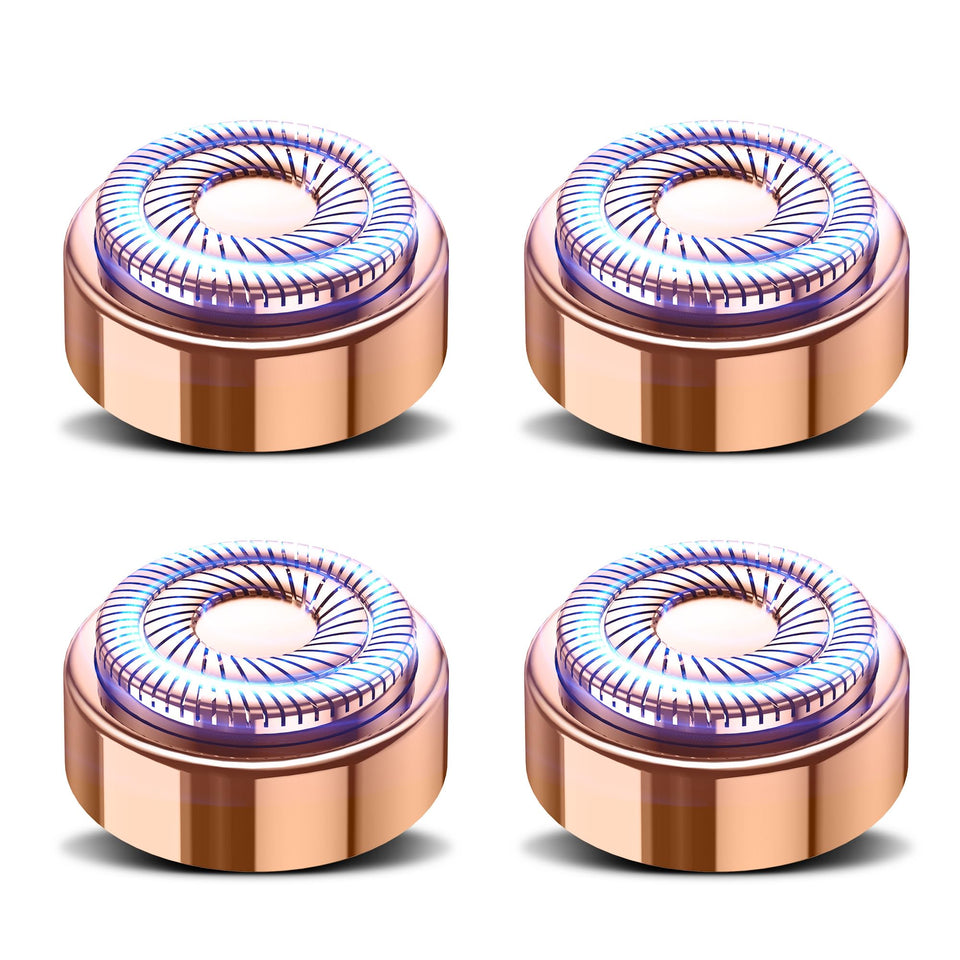 KRADAA Flawless Gen 2 replacement heads four-count pack ready for long-term use.