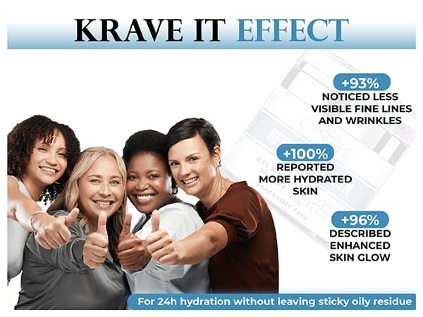 KRAVE IT aloe vera and jojoba blend offers gentle nourishment