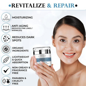 KRAVE IT fragrance-free cream bottle ideal for sensitive skin
