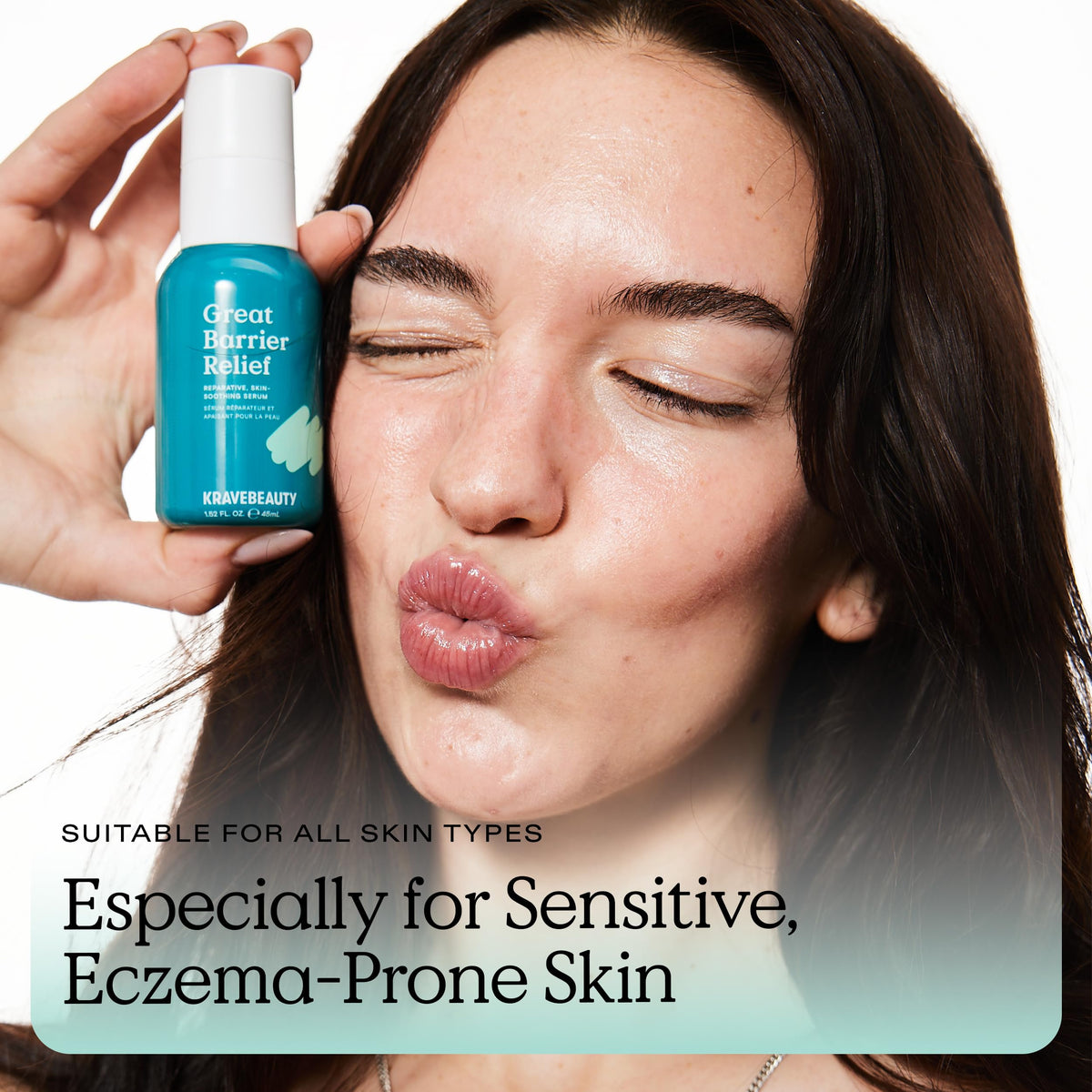 Fragrance-free label communicates suitability for sensitive or irritation-prone skin.