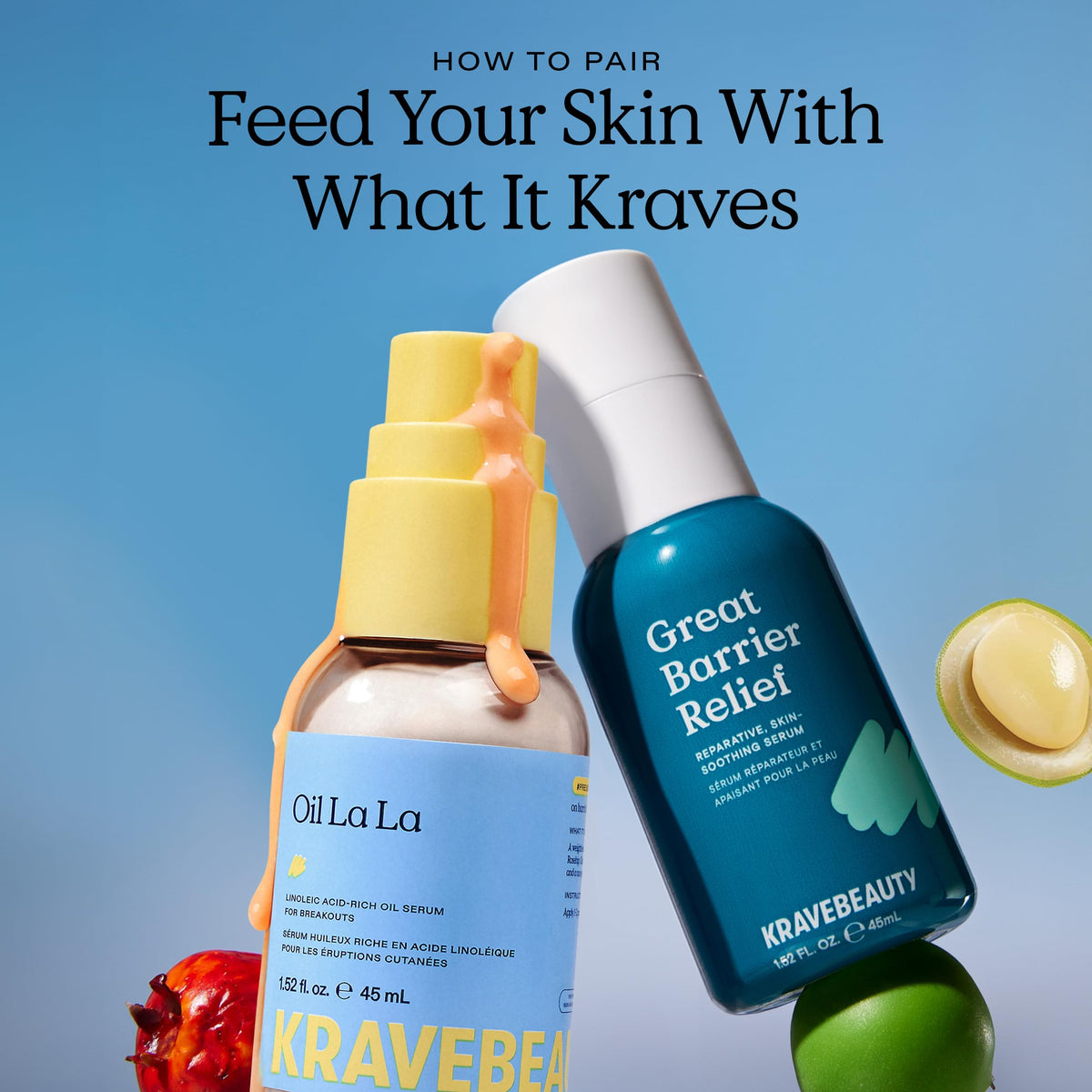 Layering KraveBeauty serum under moisturizer shows easy integration into daily skincare.
