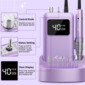 Kredioo nail drill professional salon tool for precise manicures.