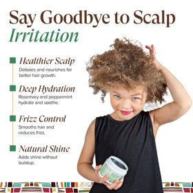 Kreyol Essence Coconut Oil promotes moisture and frizz control
