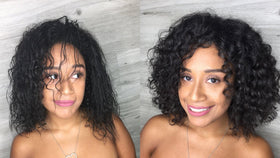 Kreyol Essence OMG Curl Creme application on palm shows smooth texture for even distribution