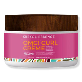 Kreyol Essence Moringa Styling OMG Curl Creme bottle pour defines soft curls