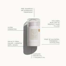 Edge control effect with Kristin Ess Balm for neat edges.