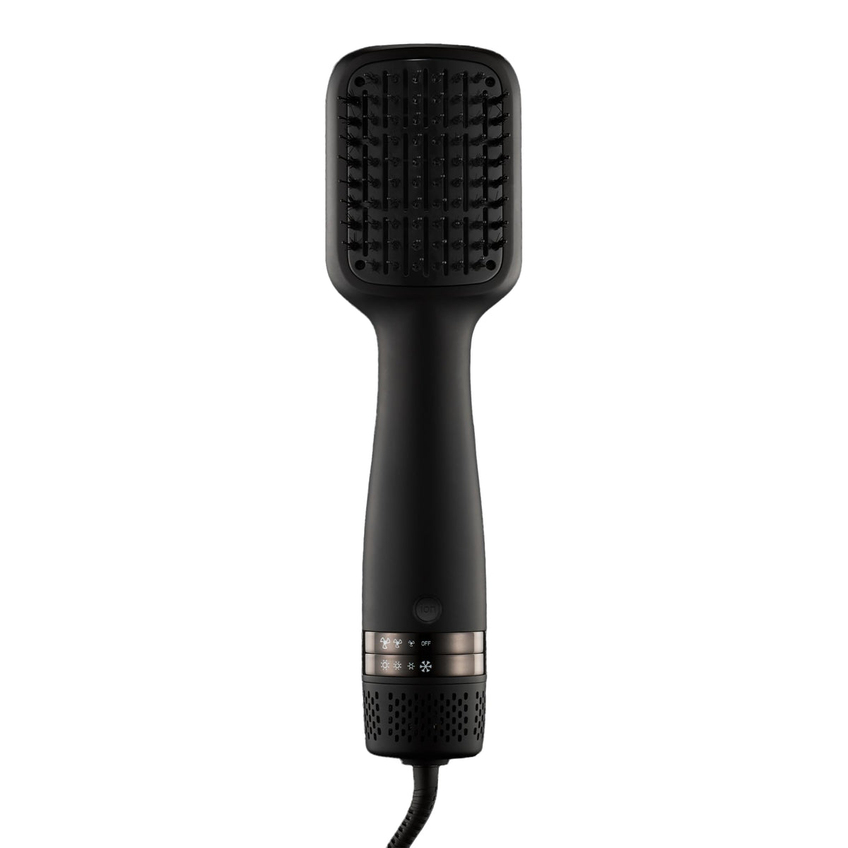 Kristin Ess Hair Volumizing Blow Dryer Brush front view for smooth, voluminous results