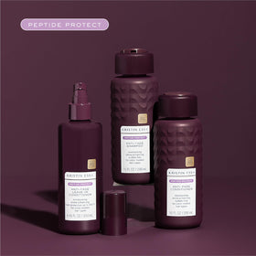 Kristin Ess+ sulfate-free vegan formula badge on packaging.