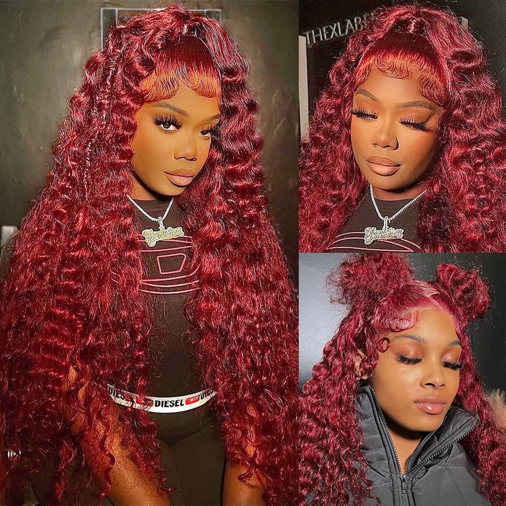 KRKRYQ lace wig supports middle or side part for easy styling