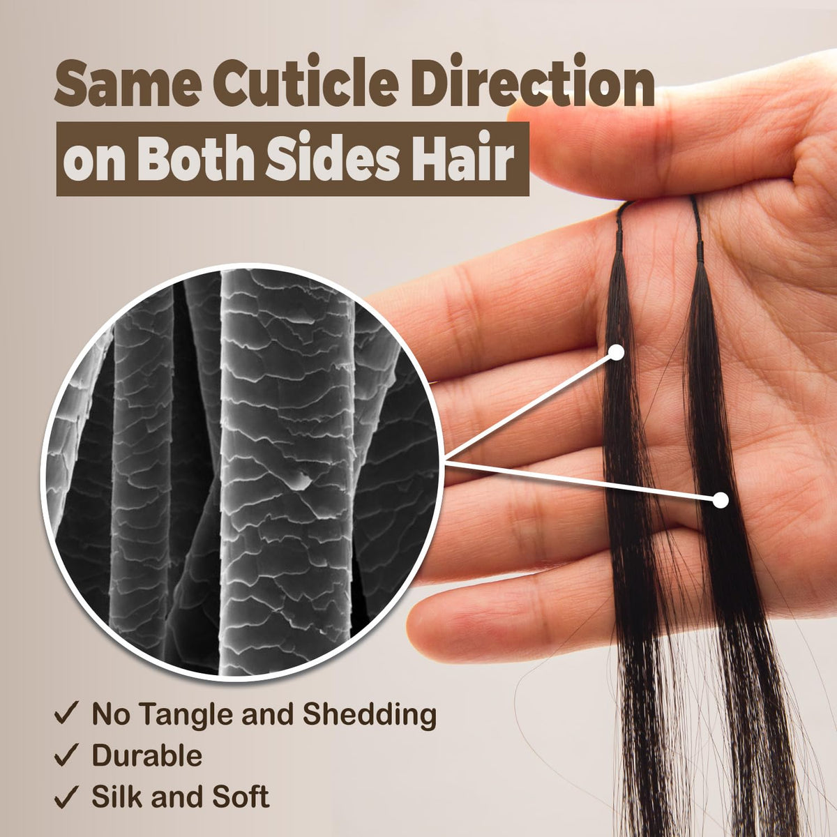 KRN Feather Crochet Hair knotless design enables quick, comfortable installation