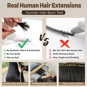 KRN Feather Crochet Hair pre-separated strands simplify detangling and setup