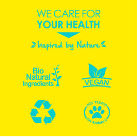 KRYSTAL STONE Vegan and cruelty-free symbol highlighting ethical choice