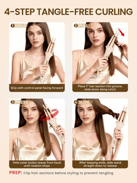 KTIVHMIC ionic technology delivers 500 million ions to help reduce frizz