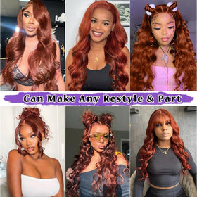 KTOOYKE lace front wig ideal for weddings and parties
