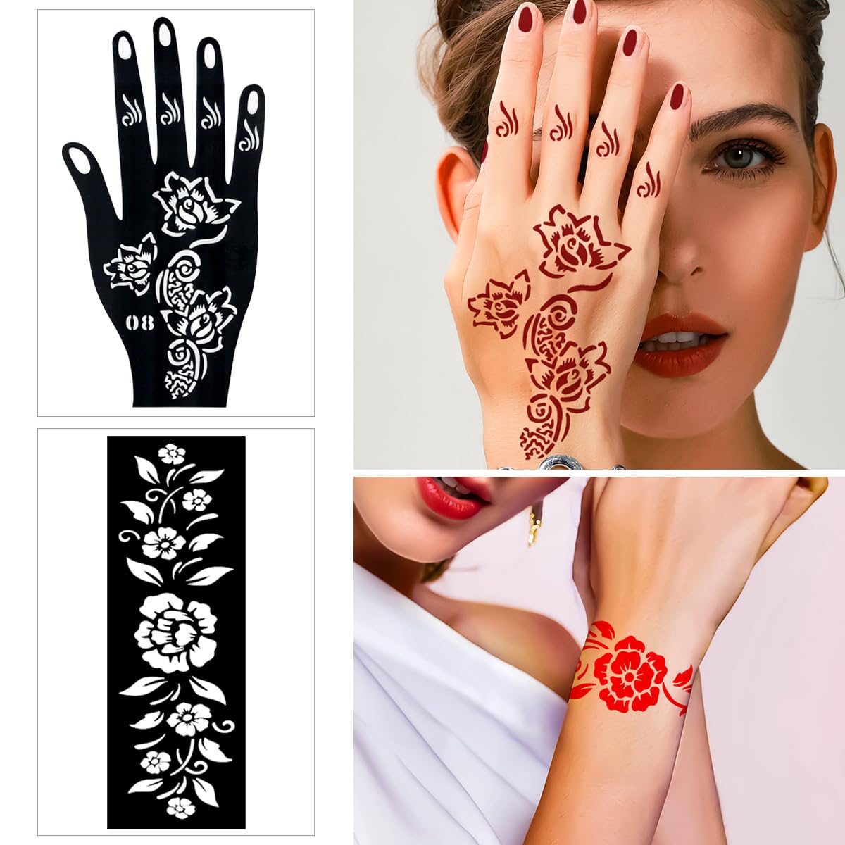 KUBOKA 18 stencils for quick, bold tattoo designs