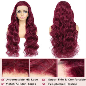 KUCUFIGHTA baby hairs natural hairline for realism.