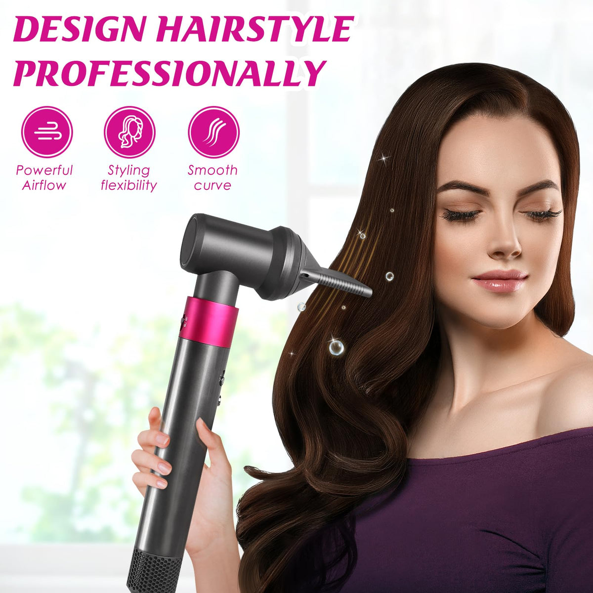 Kuflant complete styling kit for Dyson Airwrap with versatile options