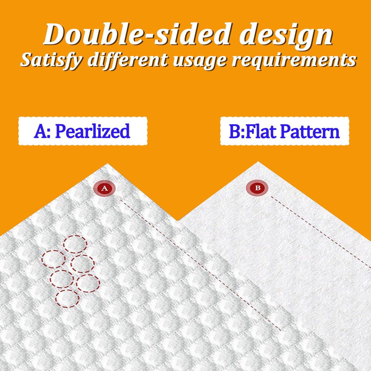 KUKEO unscented towels close-up illustrating safe option for sensitive skin.