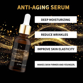 KUKSY Olavita serum ingredients panel highlighting natural formulation.