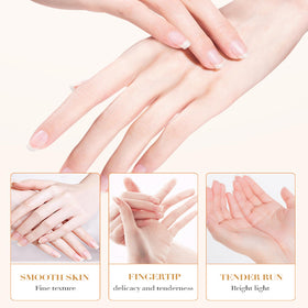 kunbry collagen hand cream forms a protective barrier against dryness.