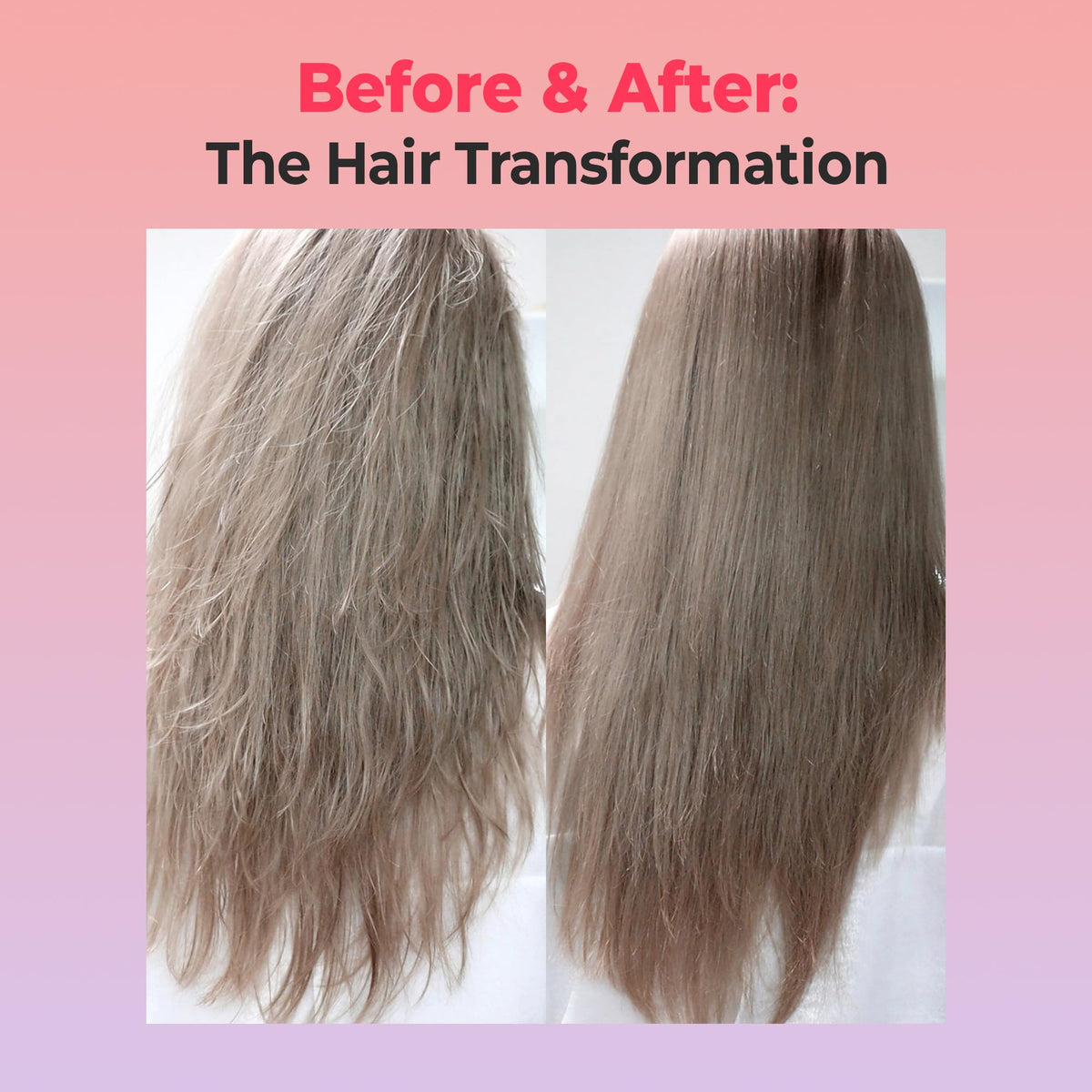 KUNDAL conditioner close-up showing silky coating booster effect