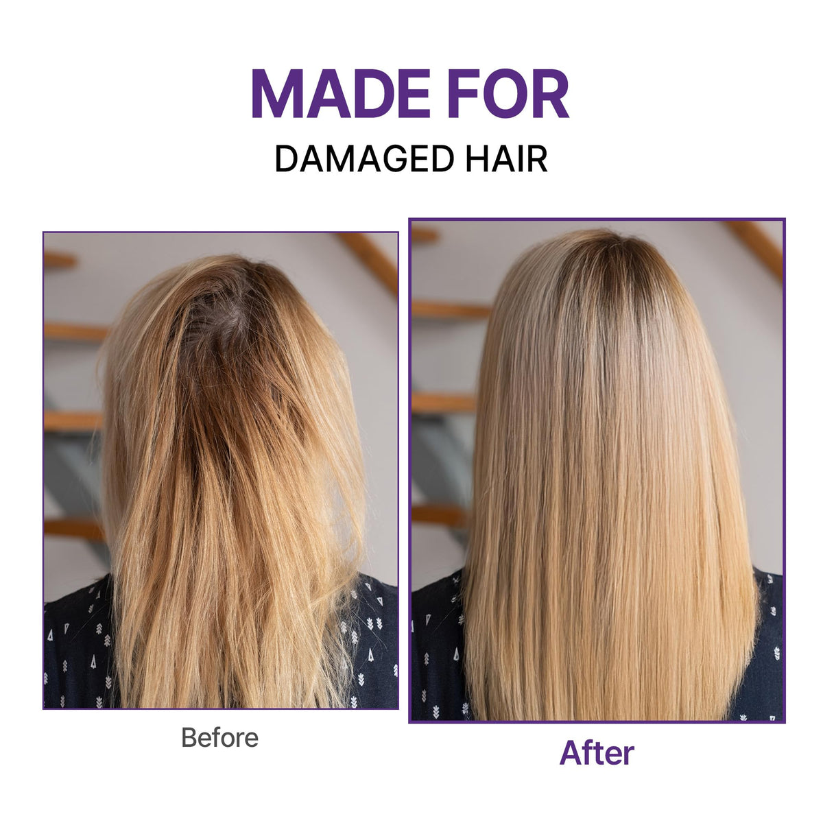KUNDAL shine on healthy hair close-up.