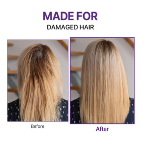 KUNDAL shine on healthy hair close-up.