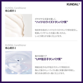 KUNDAL Ingredient closeup showing honey and macadamia moisture benefits