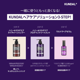KUNDAL Packaging label emphasizing paraben-free and safe formula