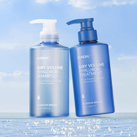 KUNDAL Moisture balance hair shot emphasizes balanced hydration without heaviness.