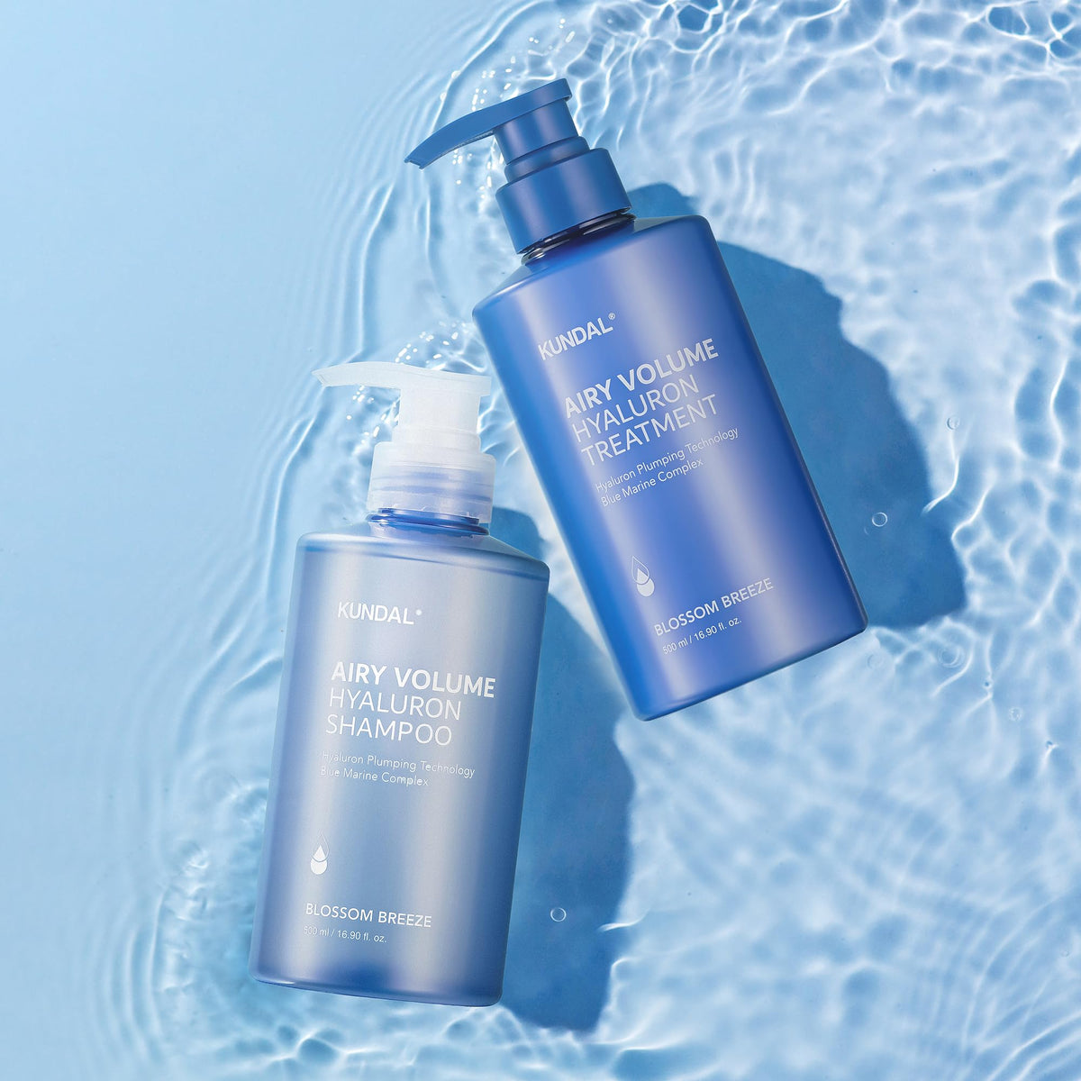 KUNDAL Root volume boost close-up shows lift at the crown for fuller-looking hair.