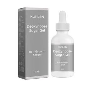 KUNLEN Deoxyribose Sugar Gel bottle shows portable 60ml size for easy daily use.